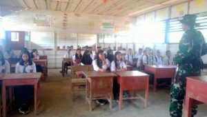 Komsos, Babinsa Koramil 1403-08 Limbong Perkenalkan Nilai Pancasila dan Pengamalannya