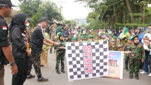 Peringatan Hari Jadi Luwu dan Perlawanan Rakyat Luwu, Firmanza DP Lepas Peserta Karnaval