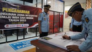 Imigrasi Kelas III Non TPI Palopo Berkomitmen Wilayah Bebas Korupsi dan Bersih Melayani