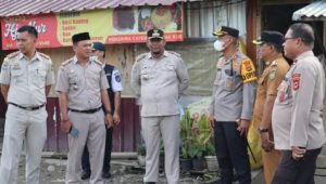 Pastikan Keamanan dan Kelancaran Lalulintas di Jembatan Saluk Pikun, Kapolres Palopo Lakukan Peninjauan