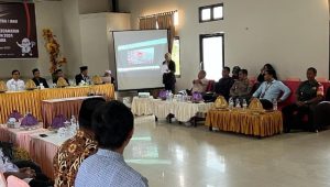 Wakili Dandim 1403 Palopo, Kapten CBA Marten Luter Hadiri Pelantikan PPK