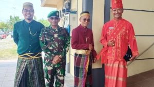 Tampil Beda, Plh. Pabung Luwu Pakai Kostum Pamona di Puncak Peringatan HUT 17 Belopa