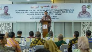 Pendampingan Pelaksanaan SAKIP Reformasi Birokrasi, Sekda Luwu Target Akhir Tahun 2023 Semakin Baik