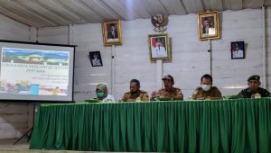 Babinsa Koramil 1403-08 Limbong Hadiri Pertemuan Loka Karya Mini Lintas Sektor Pertama