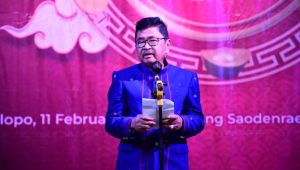 Walikota Palopo Hadiri Bai Nian Malam Temu Hati Imlek 2574