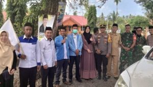 Bantu Kelancaran Pawai Akbar, Danpos Mappedeceng Kawal Umat Muslim dan Umat Hindu