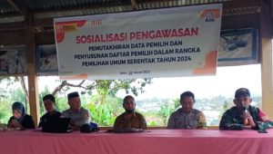 Pemilihan Serentak Tahun 2024, Babinsa Koramil 08 Limbong Dim 1403 Palopo Rem 141 Toddopuli Sosialisasi Pengawasan