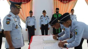 10 CPNS Lapas Palopo Resmi Dilantik, Jhonny H Gultom Terapkan Nilai Core Value