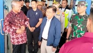 Bupati Luwu Dampingi Mantan Wapres RI Tinjau Pembangunan Site Proyek Smelter PT BMS