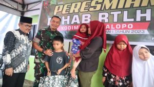 Pangdam Hasanuddin Resmikan RTLH Wilayah Kodim 1403 Palopo, Dandim : Program ini Berlanjut