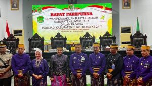 Dandim 1403 Palopo Hadiri Peringatan Hari Jadi Kabupaten Luwu Utara Ke-24