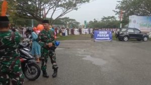 Pam Ops Ketupat Shalat Id, Danramil Masamba Ciptakan Rasa Aman dan Nyaman