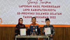 Komitmen dan Kerjasama, Kota Palopo Kembali Meraih WTP Ke-8