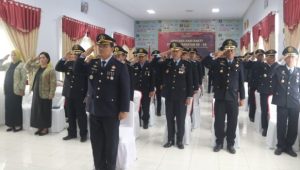 Secara Virtual, Lapas Palopo Ikuti Upacara Hari Bhakti Pemasyarakatan Ke-59 dan Halal Bihalal