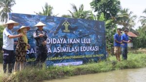 Sukses Budidaya Ikan, Lapas Palopo Kembali Tebar Benih Ikan Lele Sebagai Sarana Pembinaan Warga Binaan