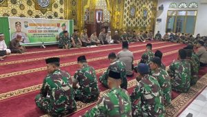 Yonif 721 Makkasau Ditugaskan ke Papua, Polres Bersama Kodim 1403 Palopo Gelar Dzikir dan Do’a Bersama