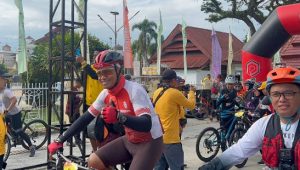 Festival Masamba Affair, Jajaran Polres Palopo Ikut Fun XC Montain Bike