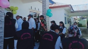 Babinsa Koramil Limbong Dim 1403 Palopo Hadiri Peresmian Gedung Bersalin