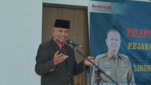 Bupati Luwu Ajak dan Pimpin Doa Buat Mendiang SBj Disela-Sela Pelantikan