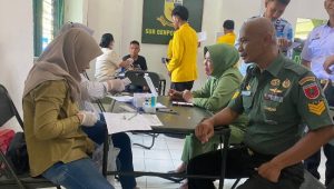 HUT POMAD Ke 77, Denpom IV/13 Palopo Bersama Kodim Gelar Aksi Donor Darah