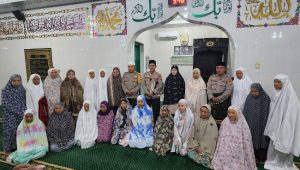Tatap Muka Program Safari Subuh, Kapolres Soppeng Kunjungi Masjir Al – Muhajirin Lawo