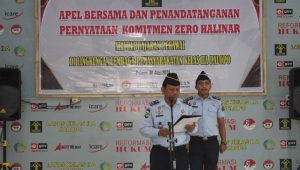 Wujud Komitmen Bersama, Lapas Palopo Deklarasikan Zero Halinar