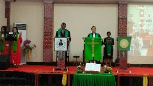 Laksanakan Ibadah Minggu, Kapten CBA Marten Luter R : Jaga Sikap Hidup Toleransi