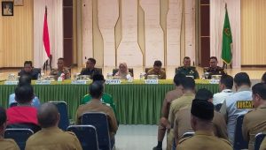 Danramil Masamba Dampingi Pabung Luwu Utara Hadiri Rapat Pembentukan Panitia HUT RI ke-78