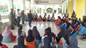 Sambut HUT RI Ke-78, Danramil Masamba Hadiri Rakor Persiapan Pelaksanaan Paskibraka