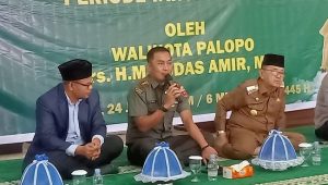 Hadiri Pelantikan Pengurus Masjid Islamic Center, Dandim 1403 Palopo Ucapkan Selamat