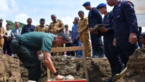 Hadiri Peletakan Batu Pertama Mako Satbrimob Polda Sulsel, Dandim 1403 Palopo Harap Dapat Bersinergi