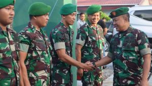 Berkunjung ke Koramil Jajaran Kodim 1403 Palopo, Danrem 141 Toddopuli : Jaga Netralitas Pemilu 2024