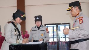Sertijab, AKP Ida Ayu Made Ari Suastini Menjabat Kasat Lantas Polres Gowa