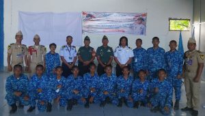 Pabung Luwu Utara Berikan Materi Wasbang Kepada Taruna dan Taruni Akademi Maritim Palopo