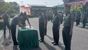 Dandim Pimpin Sertijab Kasdim dan Pabung Jajaran Kodim 1403 Palopo