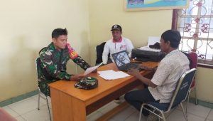 Update Data Wilayah, Babinsa Koramil Masamba Lakukan Puldatater