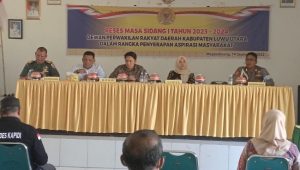 Penuhi Undangan, Danramil Masamba Hadiri Reses di Kecamatan Mappedeceng