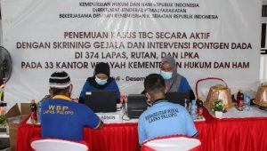 Bekerjasama Tirta Medical Center, Lapas Kelas IIA Palopo Ikuti Skrining TBC Secara Aktif