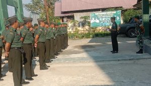 Pimpin Apel Pagi, Danramil Masamba Sampaikan Arahan Komando Atas