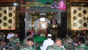 Keluarga Besar Korem 141 Toddopuli Gelar Maulid Nabi Muhammad SAW