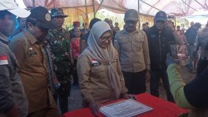 Pabung Luwu Utara Dampingi Bupati Kunjugan Kerja di Kecamatan Rampi