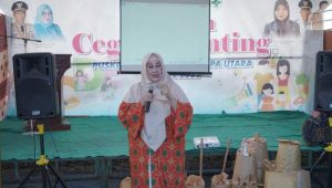 Gerakan Cegah Stunting Dihadiri Ketua TP PKK Luwu di Posyandu Sartika