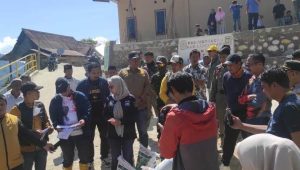 Hadiri Peresmian Drainase Mesjid Darussalam, Babinsa Koramil Limbong Berikan Imbauan