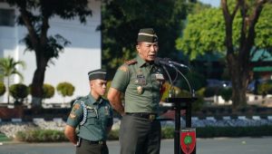 Pimpin Apel Gelar Pasukan PAM VVIP Kunker RI 2, Pangdam XIV/Hsn : Tugas Dengan Optimal Dan Penuh Rasa Tanggungjawab