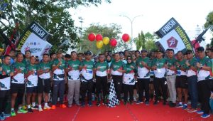 Rangkaian HUT TNI Ke-78, Danrem lepas 2.500 Peserta Lari Toddopuli Run
