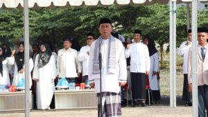 Asisten I Bidang Pemerintahan Hadiri Upacara Peringatan Hari Santri