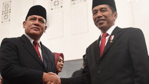 Firli Bahuri Ditetapkan Tersangka, Presiden Jokowi : Hormati Proses Hukum