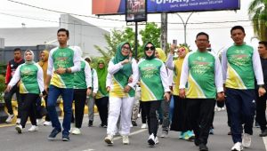 Peringatan HKN Ke-59, Pj Walikota Palopo Hadiri Karnaval dan Jalan Santai