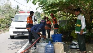 Wujud Kepedulian Terhadap Warga, Pemkot Palopo Gandeng 5 Instansi Salurkan Air Bersih