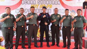 Dandim 1403 Palopo Hadiri Syukuran HUT Brimob Ke-78 di Batalyon D Pelopor